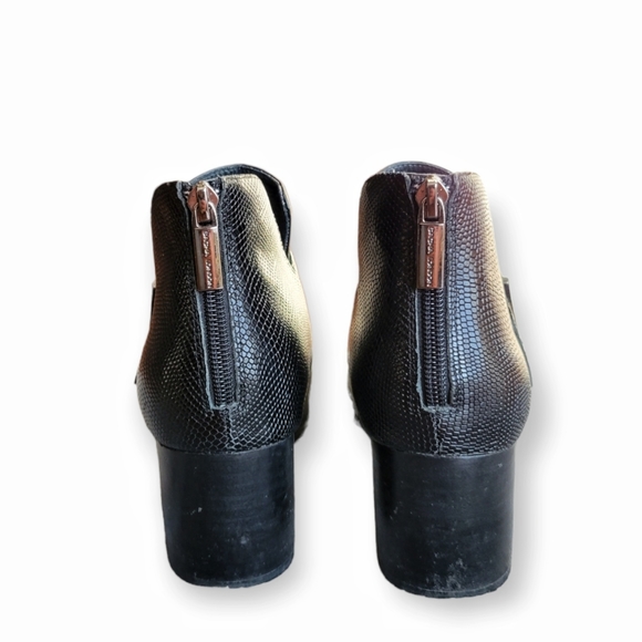 Sacha London Irene Ankle Boot Size 7.5 Black Leather - Picture 5 of 8